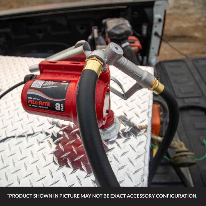 Fill-Rite FR8 12V Fuel Transfer Pump with Nozzle, large image number 12