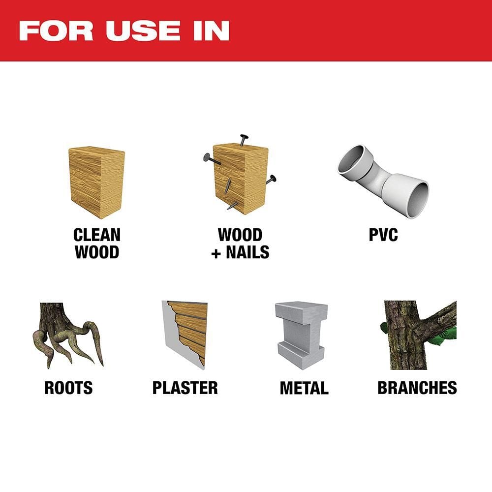 Milwaukee M18 FUEL HACKZALL Reciprocating Saw Kit, large image number 9