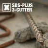 Makita 1/4in x 6in SDS Plus Bit 3 Cutter, small image number 5