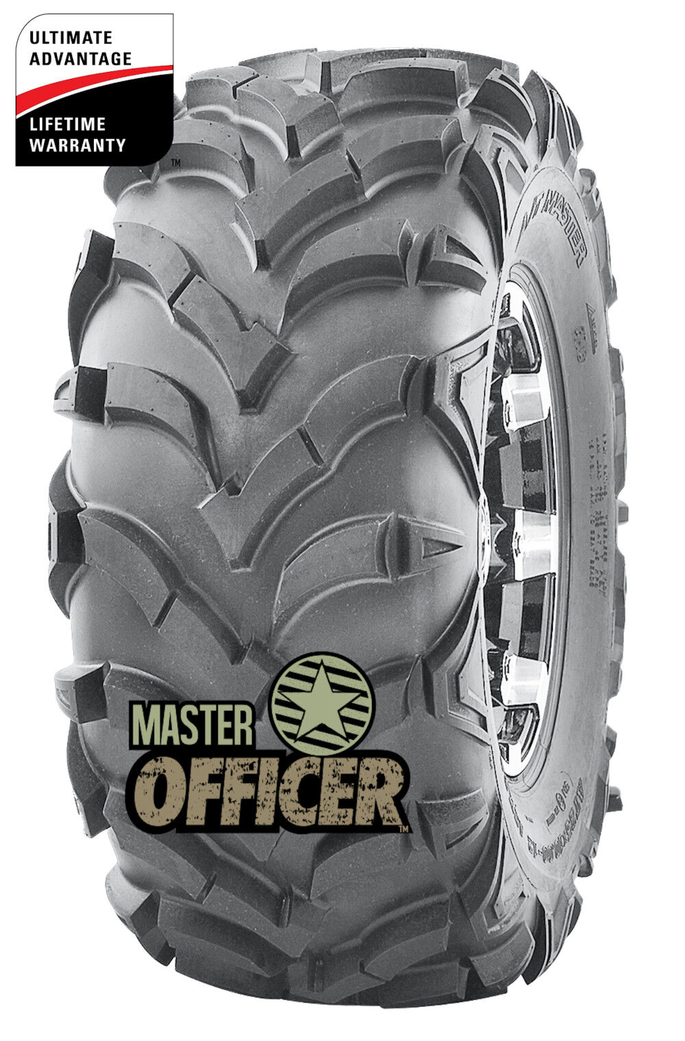 Master ATV 24x9.00-11 6P TL Officer ATV Tire (Tire Only), large image number 1