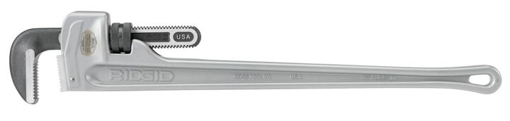 Ridgid 18 Inch Aluminum Straight Pipe Wrench, large image number 7