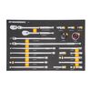 GEARWRENCH Ratchet & Drive Tool Set 3/8in 90T with EVA Foam Tray 21pc, small image number 1