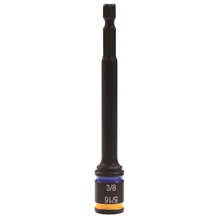 Malco Products 4in Cleanable Reversible Hex Chuck Driver 3/8 & 5/16