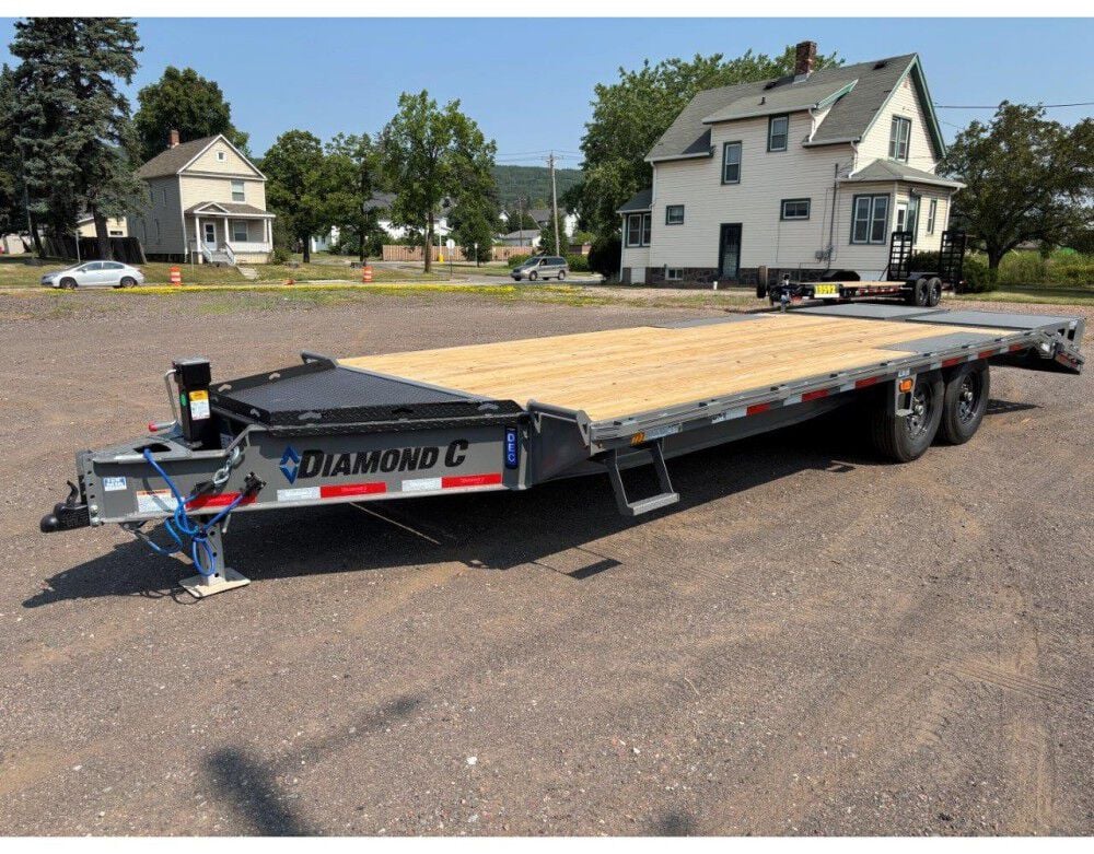 Diamond C DEC 22 Ft x 8-1/2 Ft Deck-Over Equipment Trailer, large image number 10