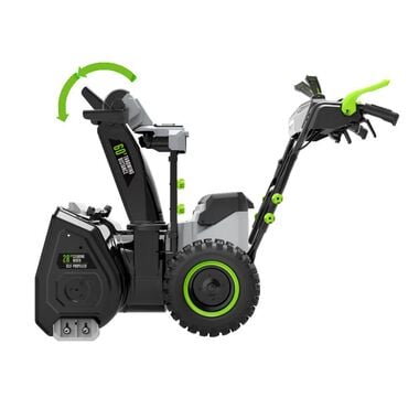 EGO 28 in Snow Blower Kit Self-Propelled 2-Stage with Two 12Ah Batteries, large image number 6