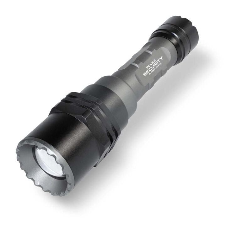 Police Security LONG THROW 700 Lumens Lithium-Ion Battery Rechargeable Flashlight