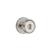 Kwikset Satin Nickel Signature Series Keyed Entry Juno Door Knob, small image number 2