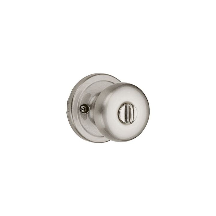 Kwikset Satin Nickel Signature Series Keyed Entry Juno Door Knob, large image number 1