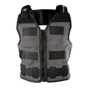 Diamondback Toolbelts 701 Nylon Tool Belt Vest, Gray, M/L