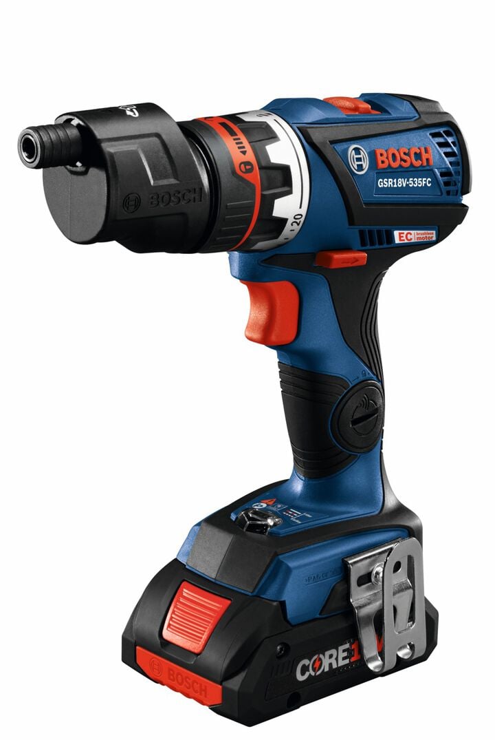 Bosch 18V EC 5 In 1 Drill/Driver Kit Flexiclick Reconditioned, large image number 13