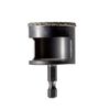 Spyder 1-3/8 Inch Diamond Edge Hole Saw, 1/4 Inch Hex Arbor, Glass/Tile/Stone, small image number 1
