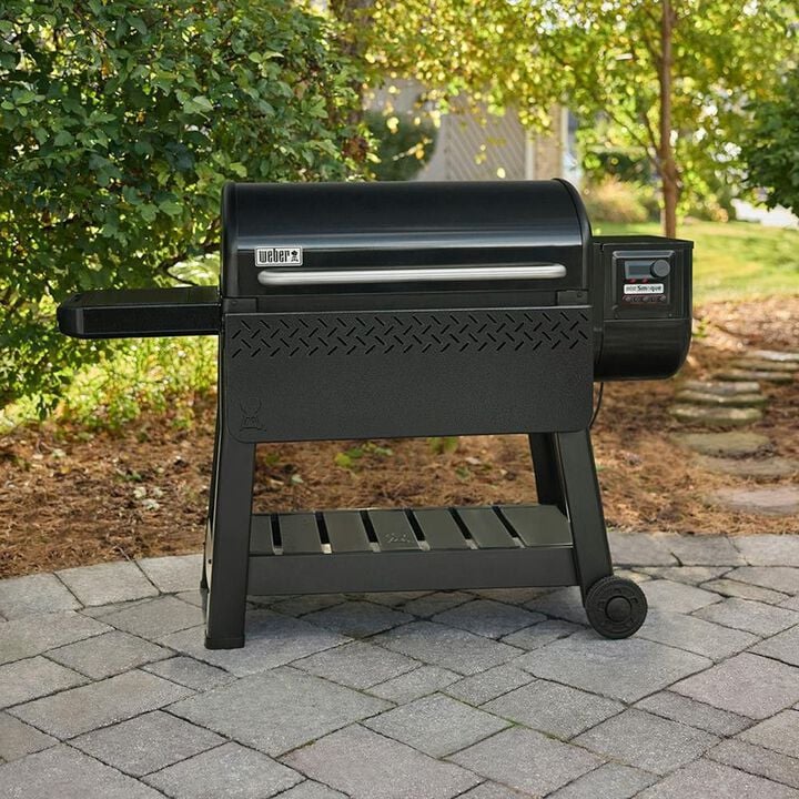 Weber 30 Lbs Metal Bottom Shelf for Smoque XL Pellet Smoker, large image number 2