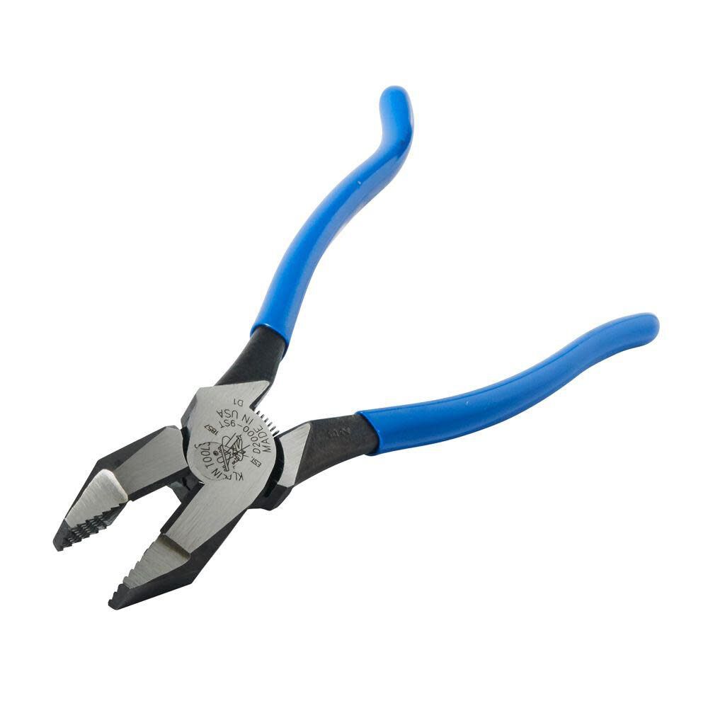 Klein Tools 9-3/8 In. Square Nose Ironworker's Pliers, large image number 12