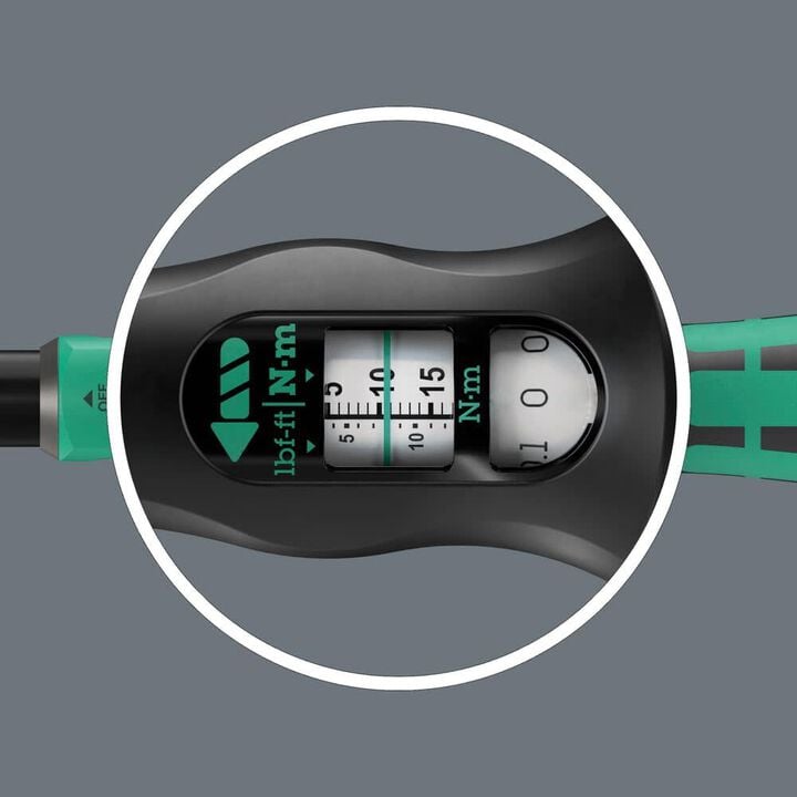 Wera Tools Click-Torque Lock A 5 R/L 2.5-25 Nm Adjustable Torque Wrench, large image number 4