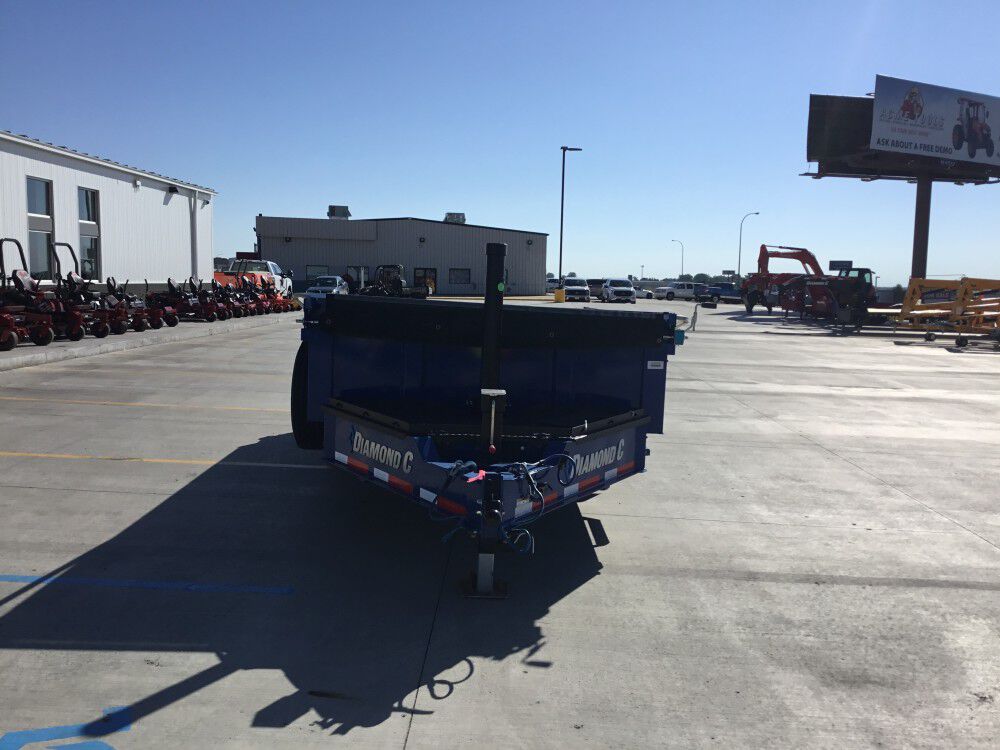 Diamond C LPT 14 Ft Heavy Duty Telescopic Dump Trailer, large image number 4