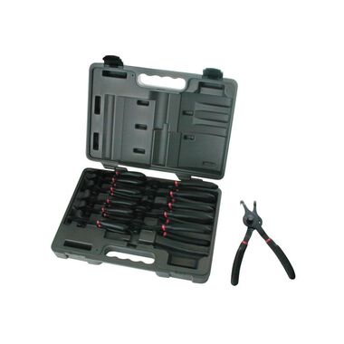 GEARWRENCH 12 Pc Fixed Tip Convertible Snap Ring Plier Set