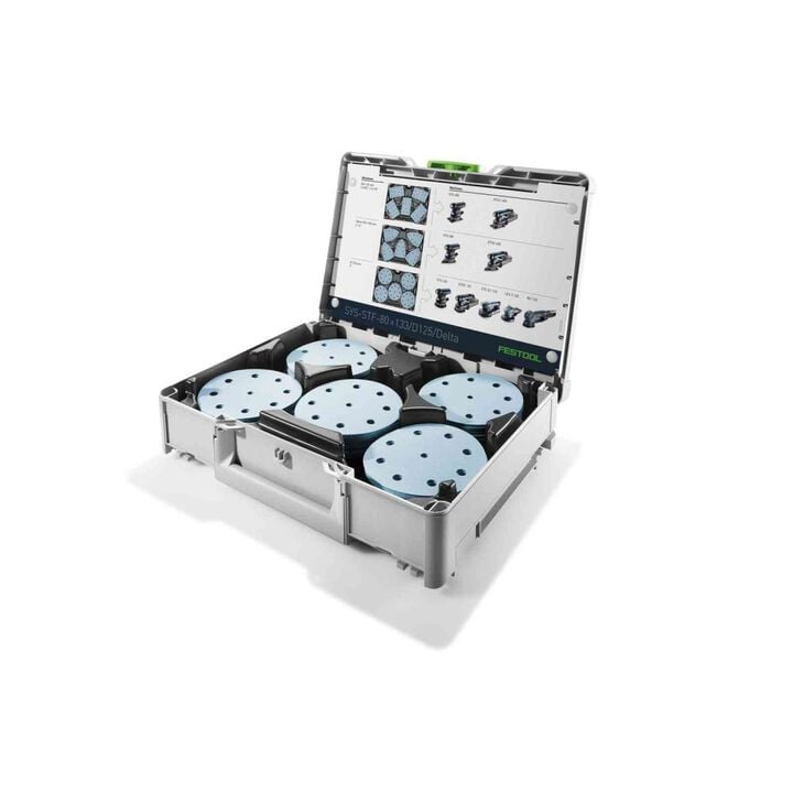 Festool SYS3 STF 80x133/D125/Delta Abrasive Systainer, large image number 1