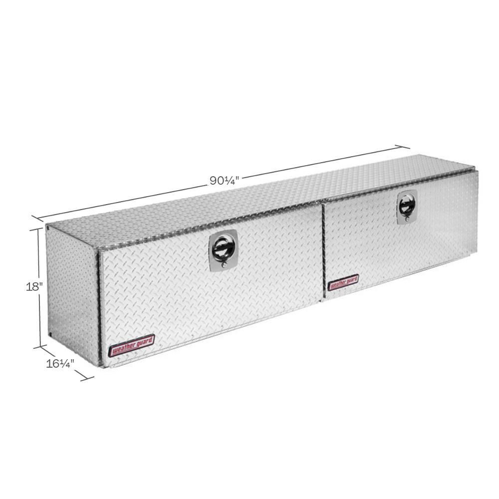 Weather Guard Super-Side Box Aluminum 15.2 Cu. Ft., large image number 2