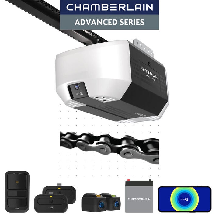Chamberlain 3/4 HP Chain Drive Garage Door Opener with myQ Connectivity