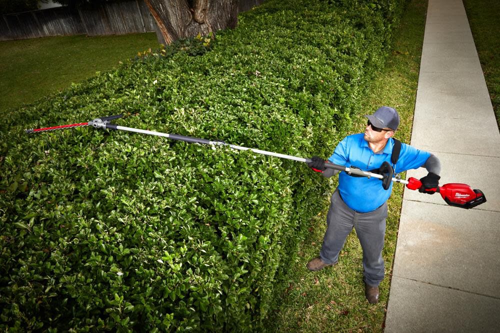 Milwaukee articulating hedge trimmer sale
