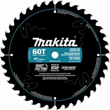 Makita 12 In. x 1 In. 80T Miter Saw Blade, large image number 0