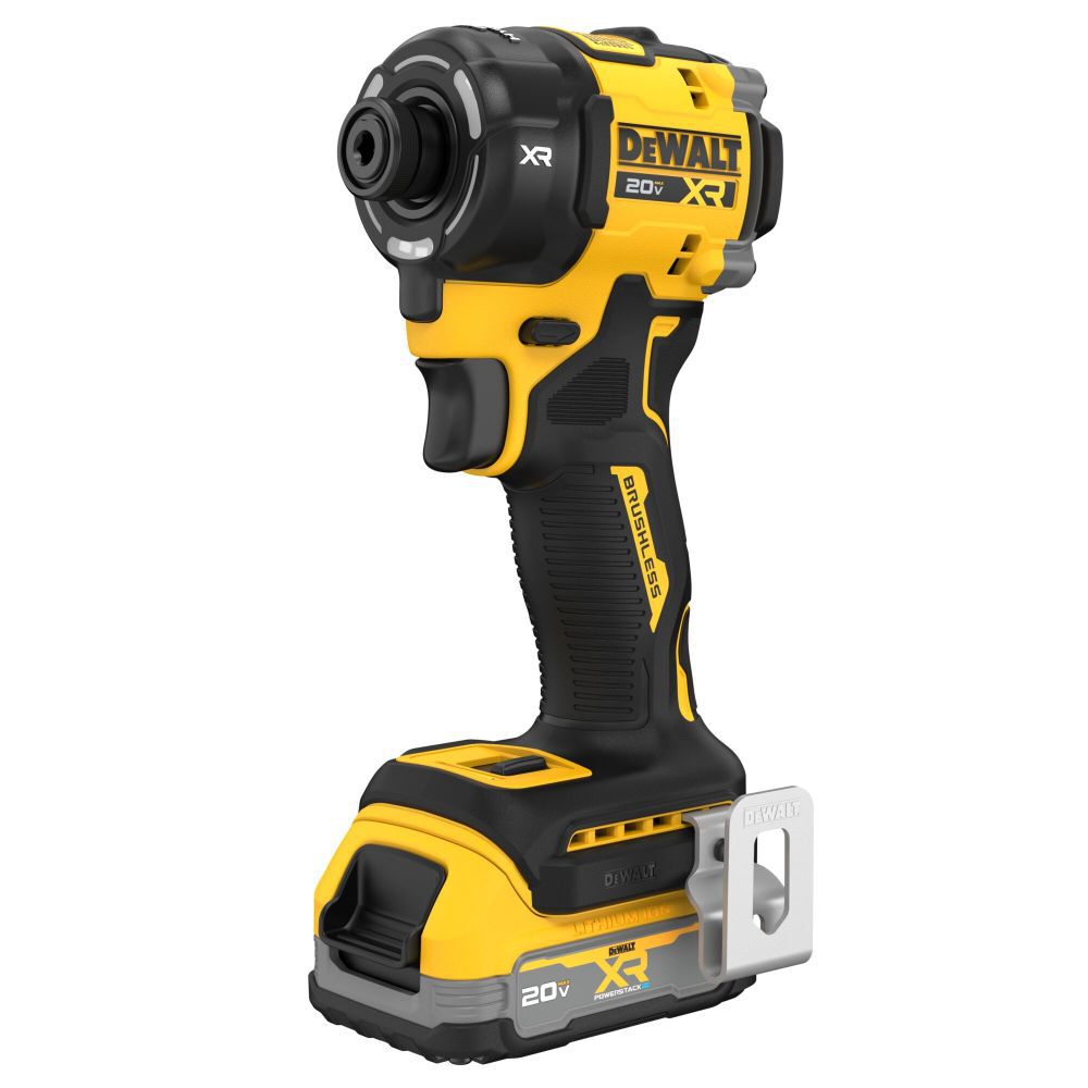 DEWALT 20V MAX XR 1/4 Inch Quiet Hydraulic Impact Driver Kit & Elite Series 100pc Drill Driver Set, large image number 2