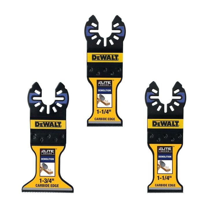 DEWALT ELITE SERIES Oscillating Demo Assortment 3 Pieces, large image number 0