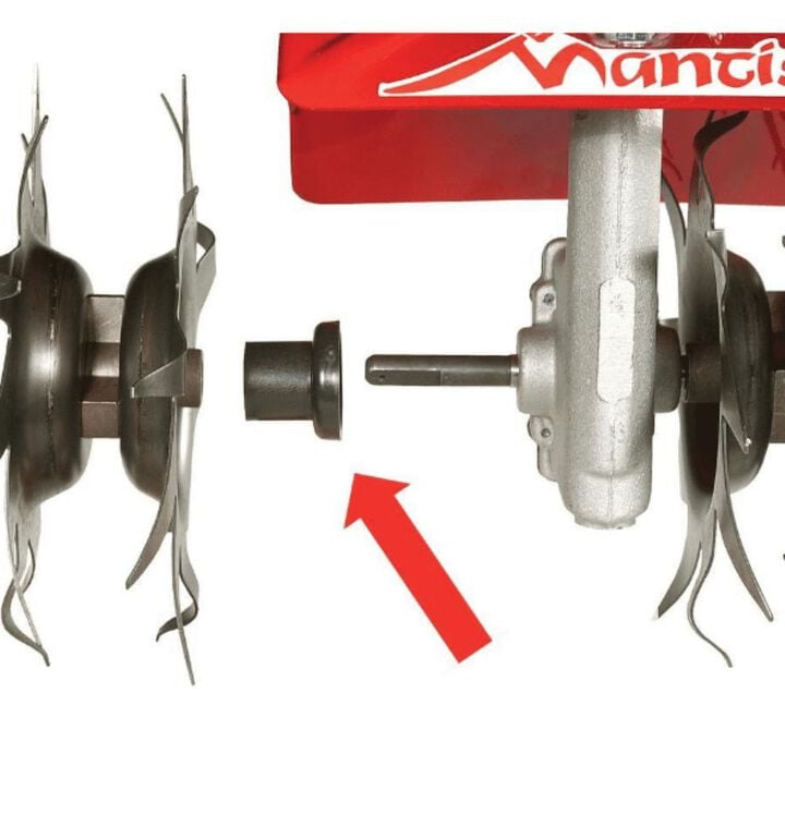 Mantis Weed Reducer Tiller Attachment