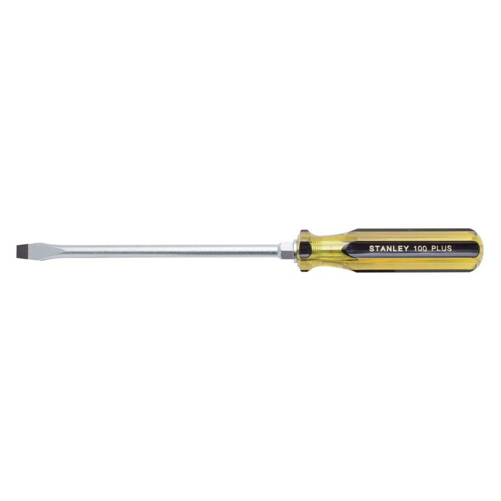 Stanley 3/8 Inch X 8 Inch 100 Plus Standard Screwdriver