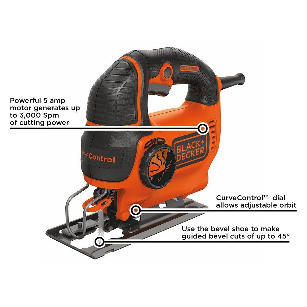 Black & decker bdejs600c store orbital jig saw