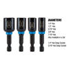 Spyder Magnetic Impact Nut Driver Set, 1/4, 5/16, 3/8, 7/16 Inch, 4 Pieces, small image number 5