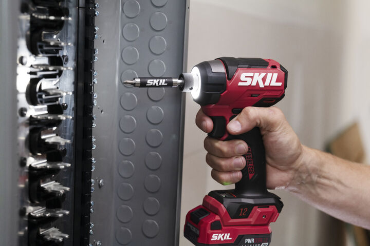 SKIL Brushless 12V 1/4 Inch Compact Impact Driver Kit, large image number 3