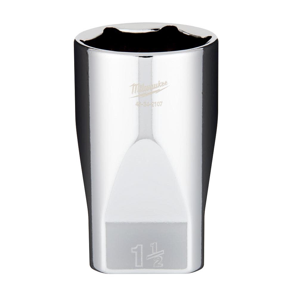 Milwaukee 1/2in Drive 1-1/2in Deep Socket, large image number 1