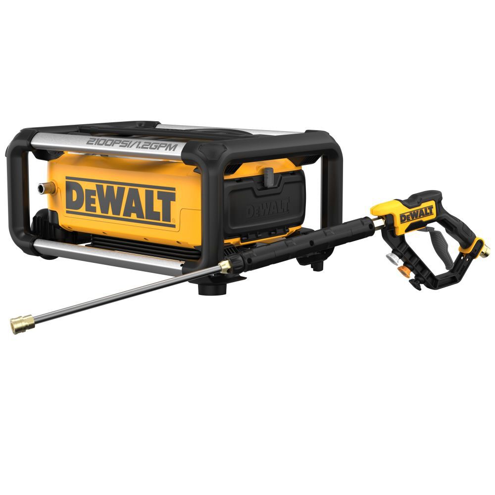 DEWALT 2100 PSI 1.2 GPM Electric Cold Water Pressure Washer with 4 Spray Nozzles – DWPW2100