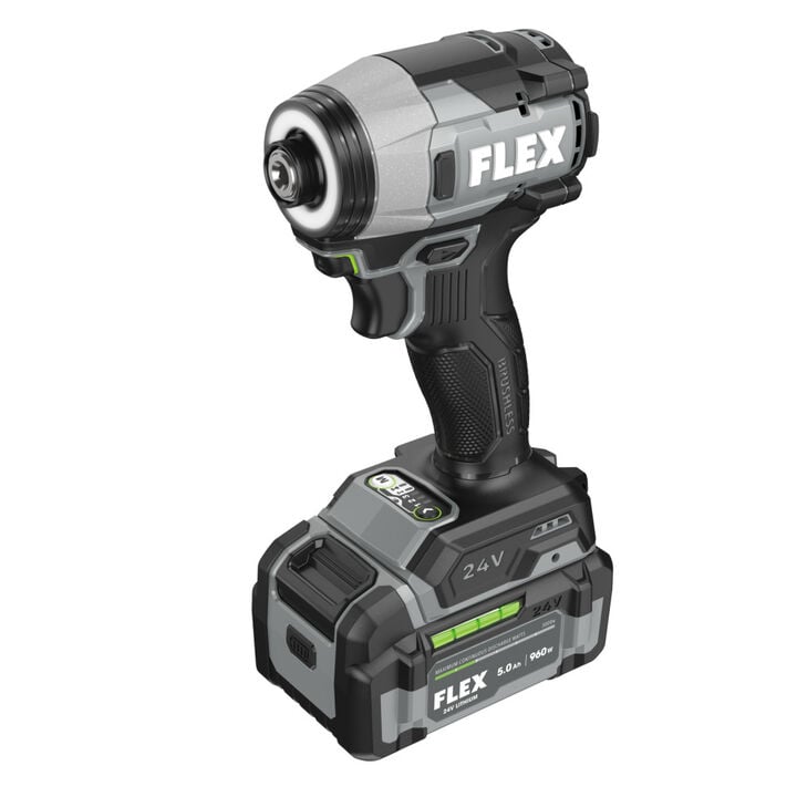 FLEX 1/4 Inch One-Touch Hex Impact Driver with Multi-Mode Kit, large image number 1