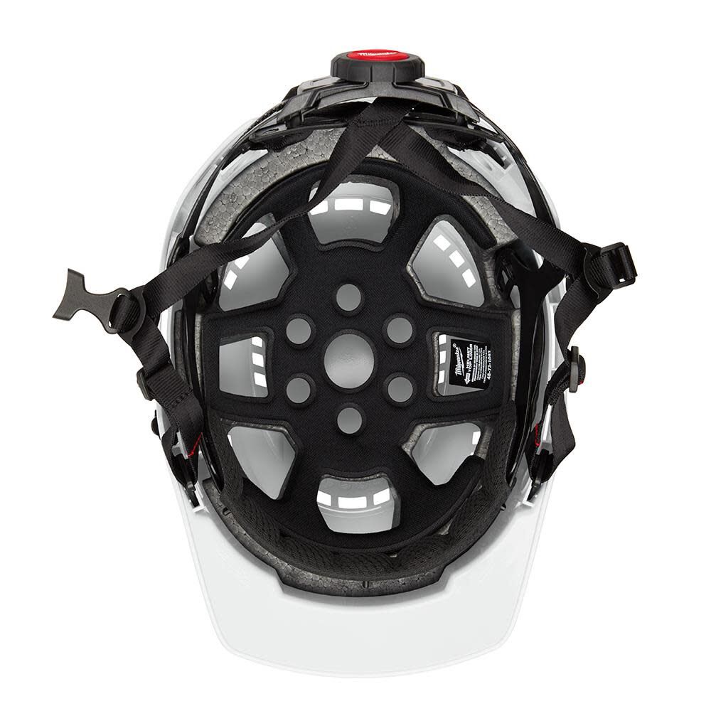 Milwaukee BOLT Orange Front Brim Vented Helmet Class C & Cooling Fan Bundle, large image number 4