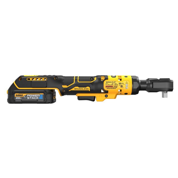 DEWALT 20V 3/8" Ratchet With POWERSTACK Battery, large image number 4