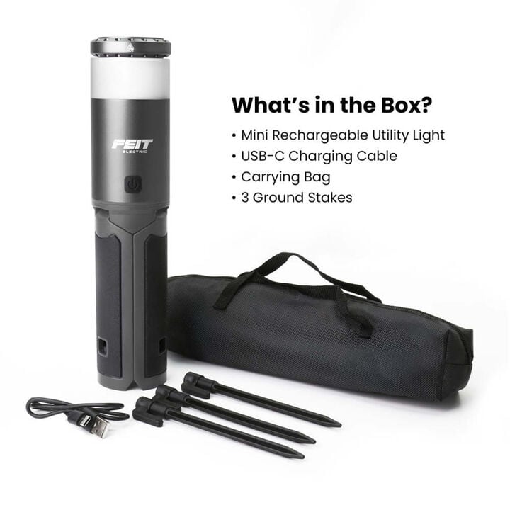 Feit Electric 1000 Lumens 6500K Black Lithium Ion Mini LED Work Light with Tripod, large image number 4