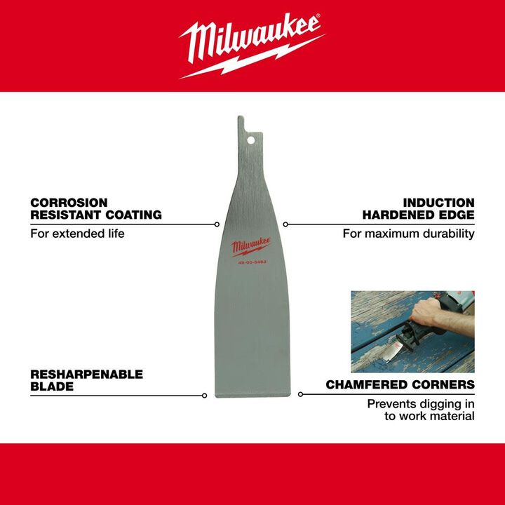 Milwaukee 1-1/2 In. Scraper Blade, large image number 2