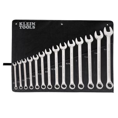 Klein Tools 14 Piece Combination Wrench Set, large image number 0