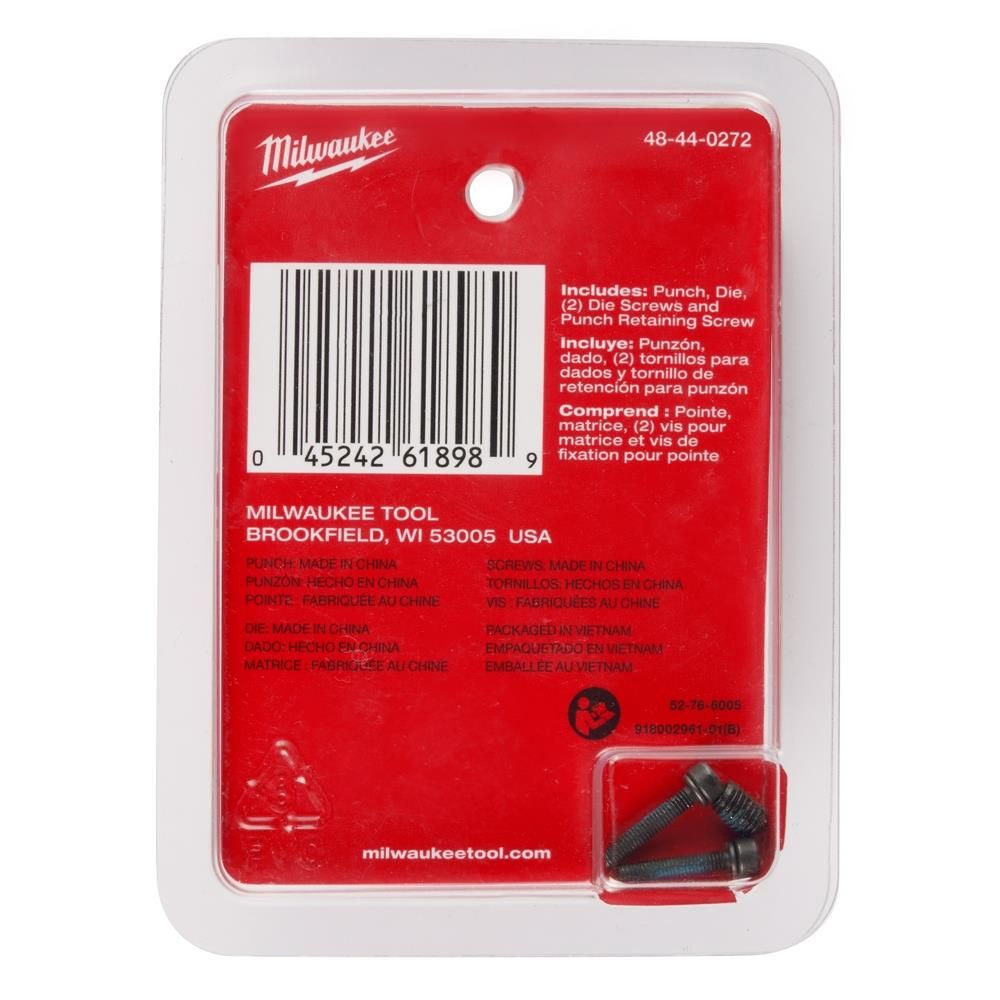 Milwaukee M12 FUEL 16 Ga Nibbler Punch & Die Set, large image number 6