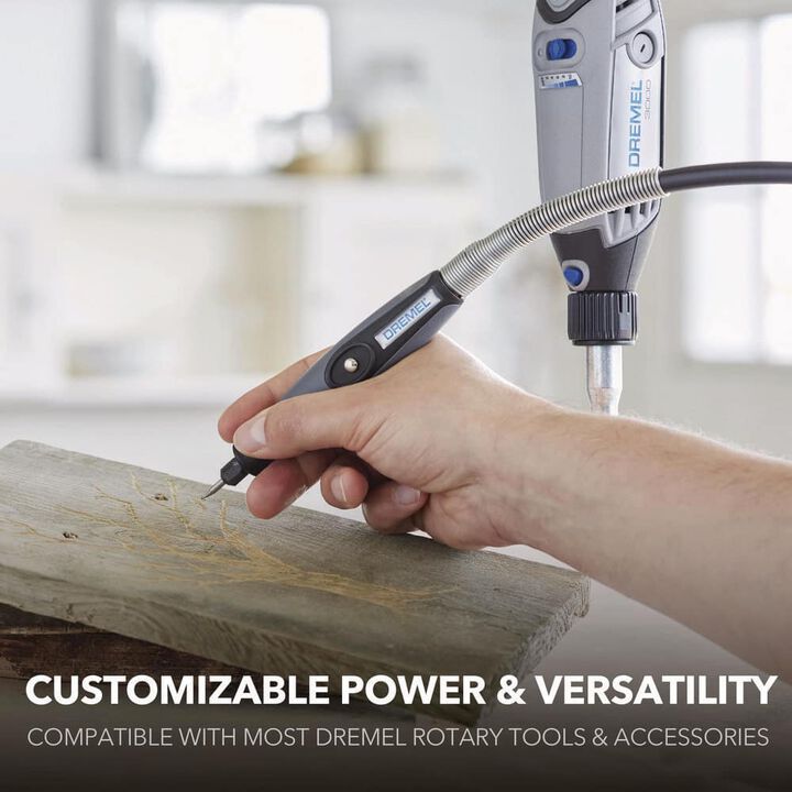 Dremel Flex Shaft Attachment & 1.8A Corded Rotary Tool - Bundle, large image number 8