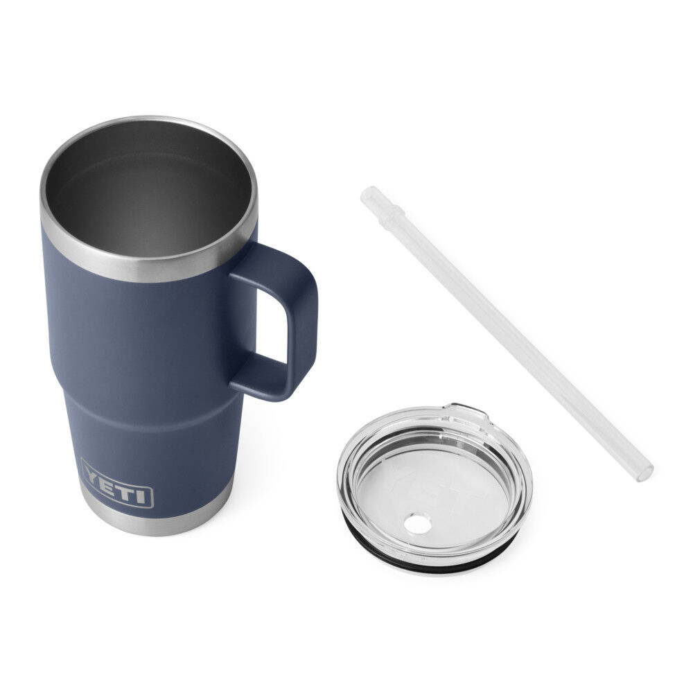YETI Rambler 35 Oz Straw Mug with Straw Lid Navy, large image number 4