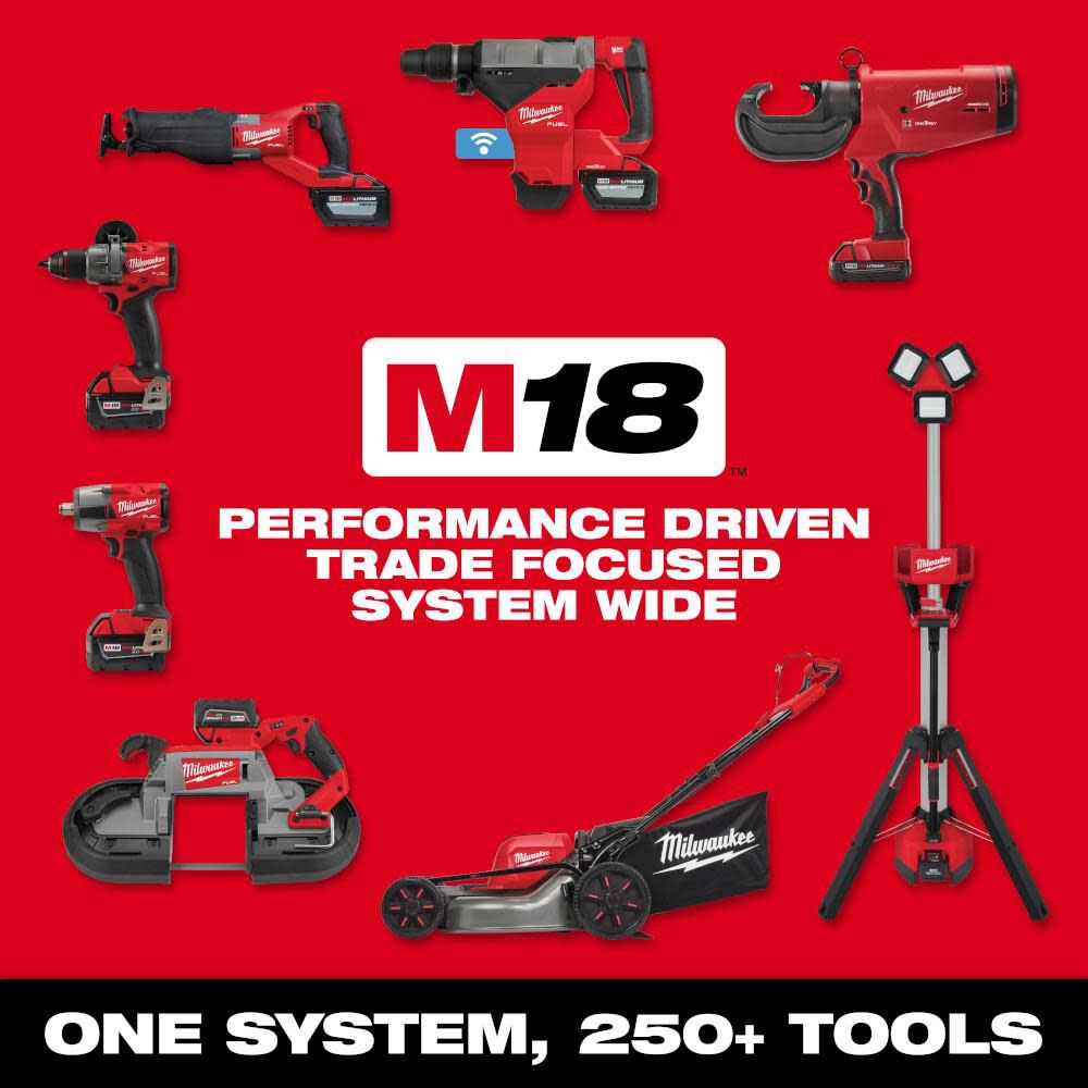 Milwaukee 2666-20 M18 18V 1/2 High Torque Cordless Impact Wrench - Bare  Tool