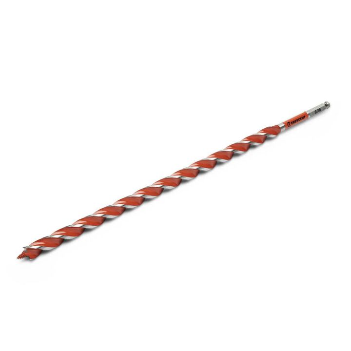 Crescent 9/16 in x 17 1/2 in Solid Auger Drill Bit, large image number 4