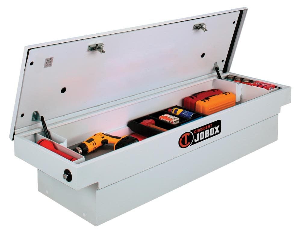 Crescent JOBOX Steel Single Lid Fullsize Crossover Truck Box, large image number 1