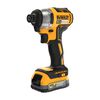 DEWALT 20V MAX 1/4in Impact Driver Kit with POWERSTACK Compact Battery, small