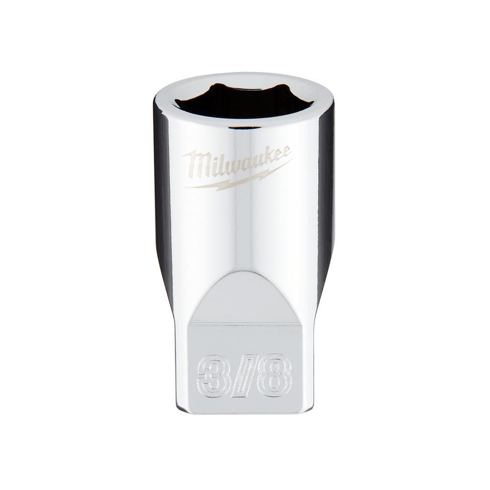 Milwaukee Promotional 1/4 Inch Drive 3/8 Inch SAE 6-Point Socket, large image number 1