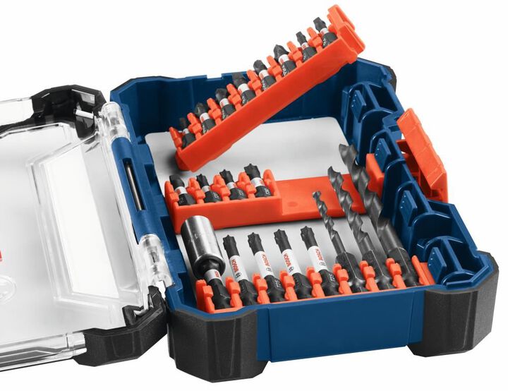 Bosch 20 pc. Impact Tough Drill Drive Custom Case System Set, large image number 7