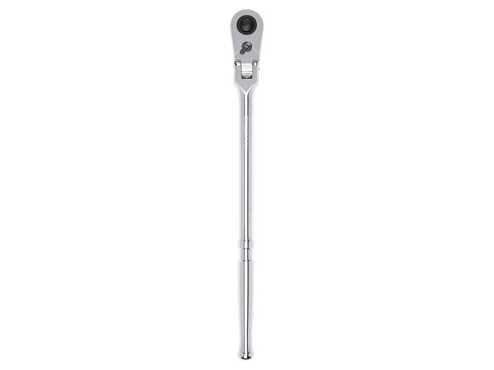 Tekton 1/2 Inch Drive x 14 Inch Flex Head Quick-Release Long Ratchet, large image number 1